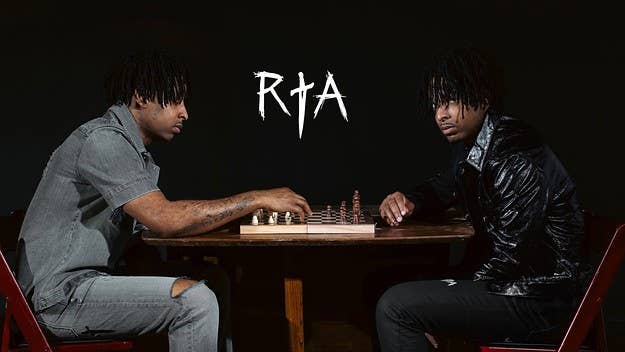 The "Cash In Cash Out" rapper joined forces with RtA on a capsule consisting of jeans, shirts, and tees, with his trademark dagger being incorporated.