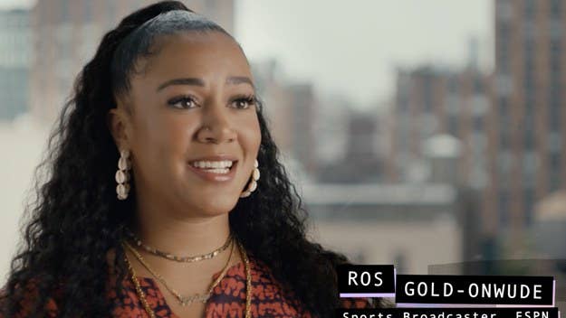 ESPN sports broadcaster Ros Gold-Onwude gets candid about her initial distant relationship with beauty and what she did to overcome her insecurities.