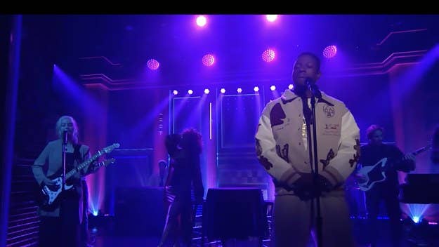 On last night’s episode of The Tonight Show Starring Jimmy Fallon, Joey Badass brought out Montreal band Men I Trust to perform “Show Me” from his album 2000.