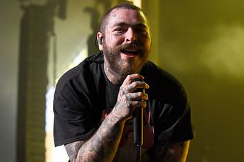 Post Malone performs during the 2022 Outside Lands Music and Arts Festival.