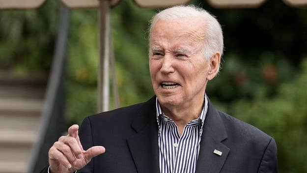 During a conversation with Fort Myers Beach mayor Ray Murphy, the president was recorded on a hot mic assuring that "no one f*cks with a Biden."