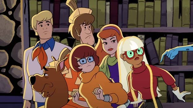 Clips from the HBO Max movie show beloved 'Scooby-Doo' detective Velma swooning over new character Coco Diablo and telling Daphne she's "crushing hard."