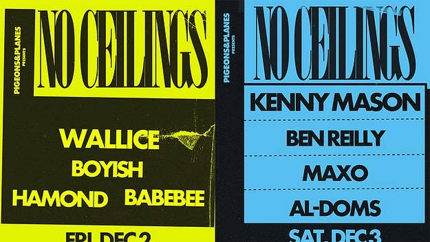 Pigeons &amp; Planes' concert series has finally returned. To kick things off, we've got back-to-back No Ceilings shows starring Wallice, Kenny Mason, and more.
