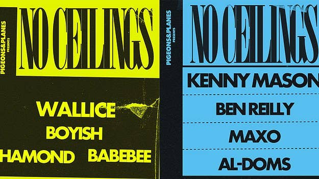 Pigeons & Planes' concert series has finally returned. To kick things off, we've got back-to-back No Ceilings shows starring Wallice, Kenny Mason, and more.
