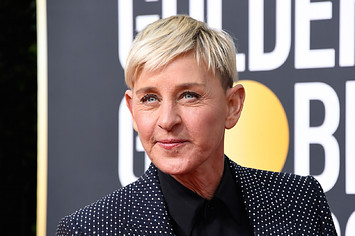 Ellen DeGeneres attends the 77th Annual Golden Globe Awards