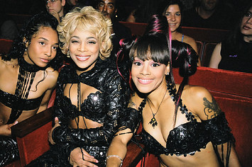 Rozonda "Chilli" Thomas, Tionne "T Boz" Watkins and Lisa "Left Eye" Lopes of TLC