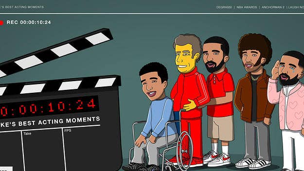 Here are Drake's finest moments as an actor, from 'Degrassi' to 'Anchorman 2' to 'Think Like a Man Too.'
