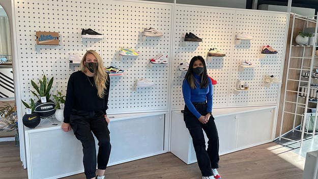 Abby Albino and Shelby Weaver want to carve out a space “for womxn, by womxn” in the sneaker community.