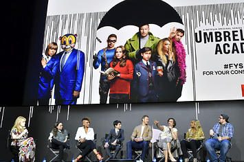 'The Umbrella Academy' cast does a Q&A.