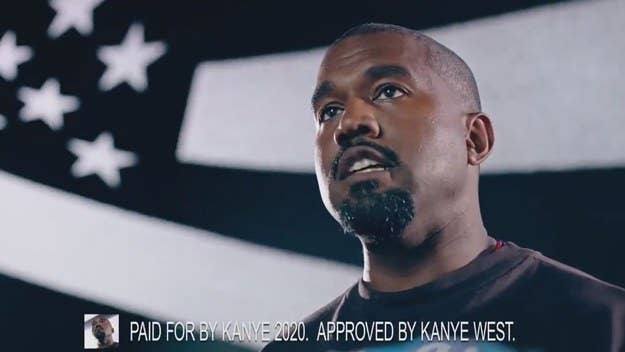 Kanye West, who is still running for president lest Americans forget, has just shared a faith-based campaign ad for his campaign.