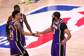 Danny Green Anthony Davis Nuggets Lakers 2020