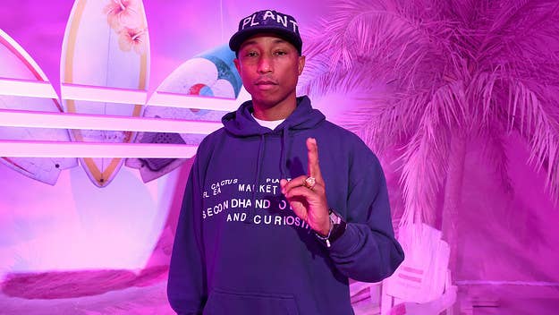 Pharrell Williams is officially entering the world of podcasting with both a network and a show that will feature interviews with Zendaya, Rosalía, and more.

