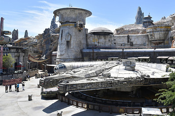 Details of Star Wars: Galaxy's Edge media preview at The Disneyland Resort.