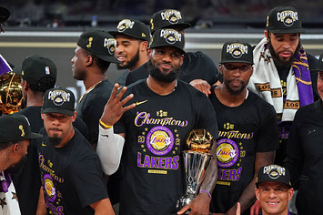 Lakers LeBron Championship
