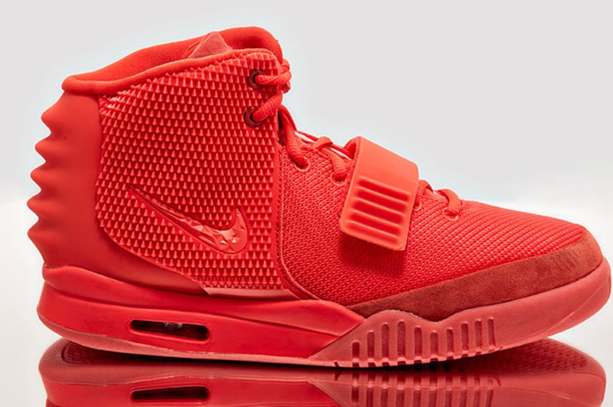 'Red Nike Air Yeezy 2s Releasing on Goat Complex