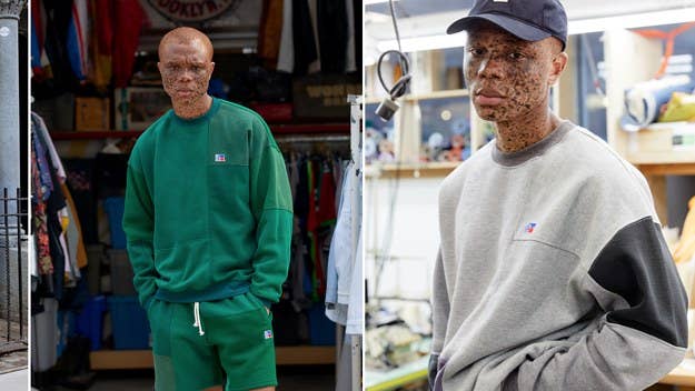 KITH and heritage American sportswear imprint Russell Athletic have reunited for a upcylced range of unique garments for 2020.