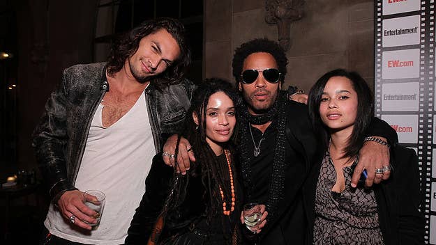In an interview with 'Men's Health,' Kravitz has revealed that his unlikely friendship with Jason Momoa took next to no work. 