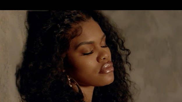 Teyana Taylor's new self-directed video for "Concrete" stars her and husband Iman Shumpert, where we see the two in the thick of a volatile relationship.