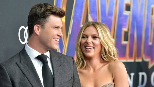 Scarlett Johansson and 'Saturday Night Live's' Colin Jost secretly got married during a recent ceremony that followed COVID-19 safety precautions.
