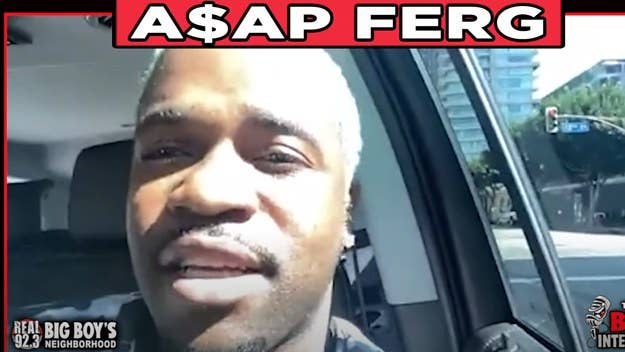 Ferg calls into Big Boy's show to talk at length about his latest project, which includes a number of collabs and drop-ins from Manson and Rodman.