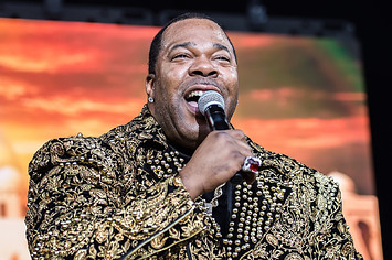 Busta Rhymes performs during The Miseducation of Lauryn Hill 20th Anniversary Tour