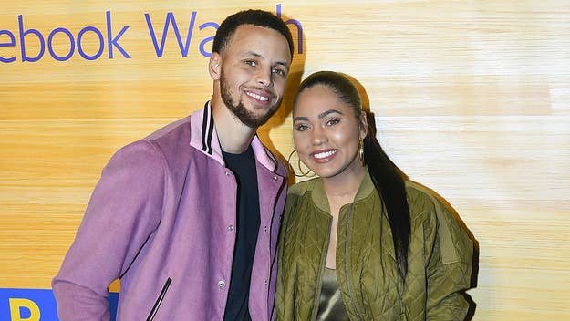 Steph Curry comments on the negative responses to his wife Ayesha’s post where she’s trying out an Instagram filter and sporting a blonde wig.