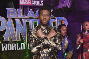 Chadwick Boseman at the World Premiere of Marvel Studios' BLACK PANTHER.