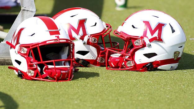 Three Miami University of Ohio football players have been charged for their role in a huge brawl at the Theta Chi frat house in early October.