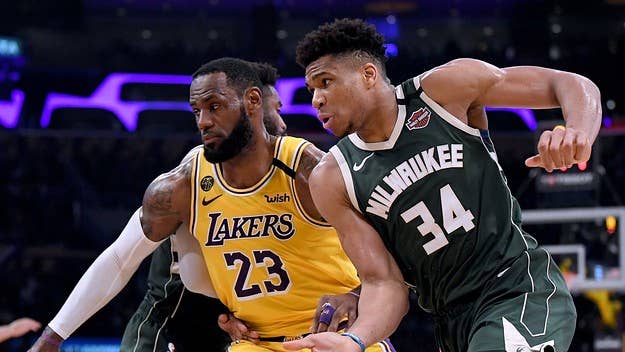 Giannis Antetokounmpo praised LeBron James and Kobe Bryant in a new interview, leading to speculation that he might one day join the Los Angeles Lakers.