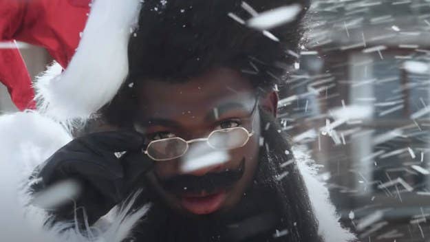 Lil Nas X has a new single out on Friday. To announce it, X has released a trailer featuring a drunken Santa Claus being booted from a saloon.