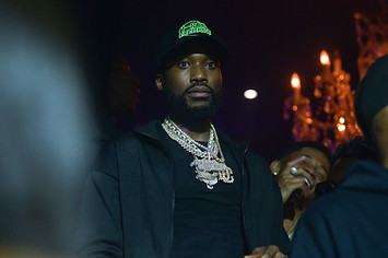 Rapper Meek Mill attends Dreams and Nightmares Halloween Party