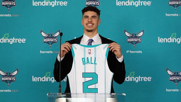 LaMelo Ball was asked about his father's now-infamous claim that he could beat the GOAT and Hornets owner, Michael Jordan, in a game of one-on-one.