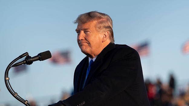 The "About" page of Donald Trump's campaign website was temporarily defaced by hackers who claimed to have evidence that could discredit Trump.