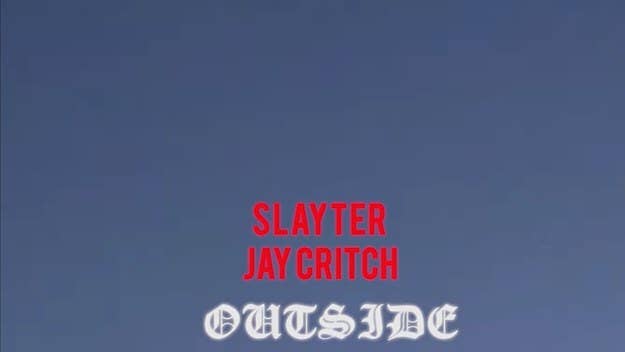 Slayter's "Outside" is set to appear on 'World Got Me F*cked Up Reloaded,' which drops in early November.