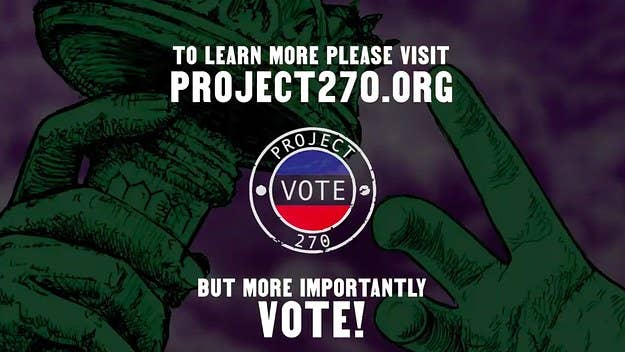 Ahead of next month's election, Mana Contemporary Urban Arts Project has launched a non-partisan vote initiative with artwork featuring iconic imagery.