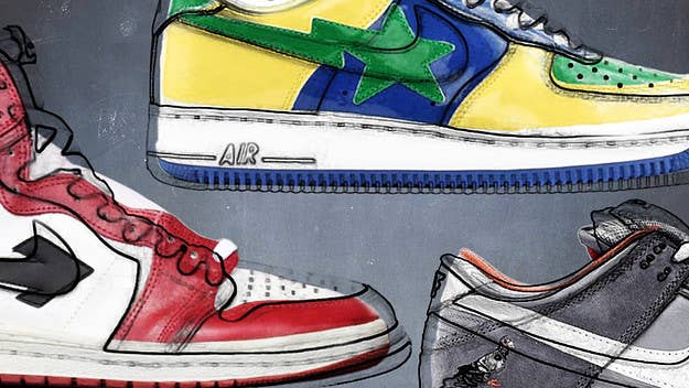 From Nigo’s A Bathing Ape’s “Bapesta” to the most recent Warren Lotas “Dunks," these are the most important bootleg shoes in sneaker history.