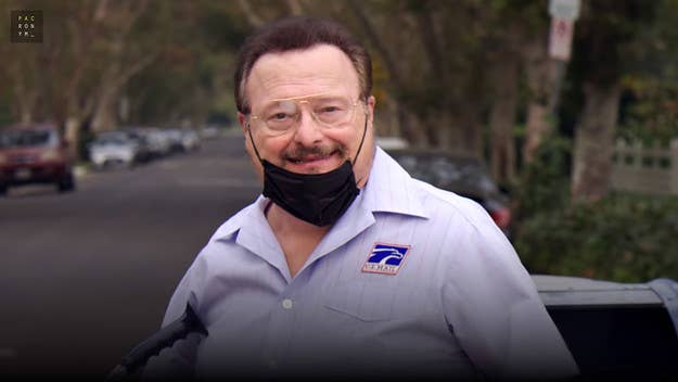 Ahead of the election, actor Wayne Knight has reprised his iconic role of the mailman Newman from 'Seinfeld' for a U.S. Postal Service-centric video.