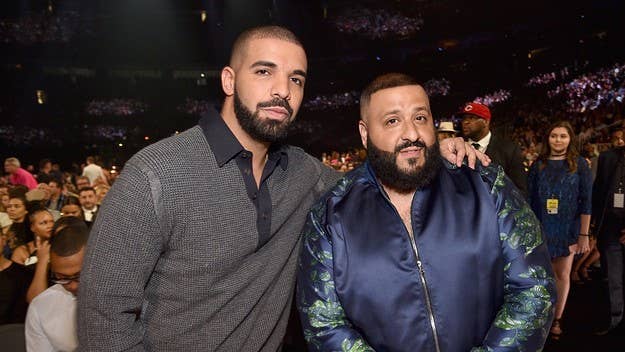 DJ Khaled showed off the owl-key-lion piece via Instagram on Tuesday. Drake was seen wearing a similar piece in the video for Khaled's "Popstar" track.