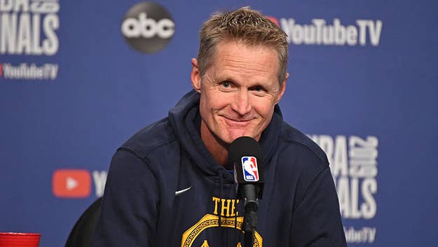 Steve Kerr took a jab at the Rockets and their style of play when talking about the Warriors’ roster heading into next season.