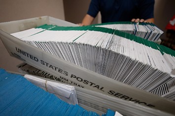 Mail in ballots