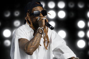 In this screengrab, Lil Wayne performs during the 2020 BET Awards.