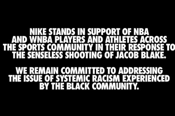 Nike Jacob Blake Shooting Response