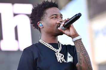 Rapper Roddy Ricch performs onstage during the 92.3 Real Street Festival
