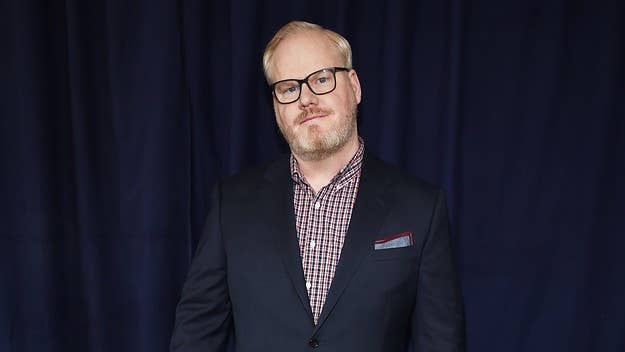 In a rare move for the frequently apolitical comedian, Jim Gaffigan held nothing back when laying out the dangers and tragedies of a second Trump term.