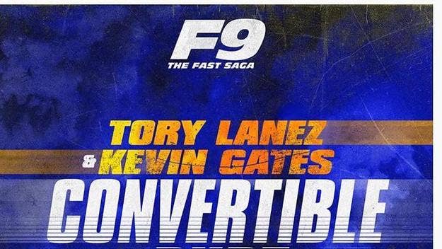 Tory Lanez and Kevin Gates' new song "Convertible Burt" is the second single from 'Road to Fast 9,' the official 'Fast & Furious 9' soundtrack.