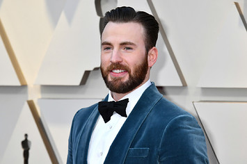 Chris Evans attends the 91st Annual Academy Awards.