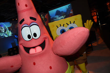 Patrick Star attends the Variety and Nickelodeon 10 Animators to watch event.