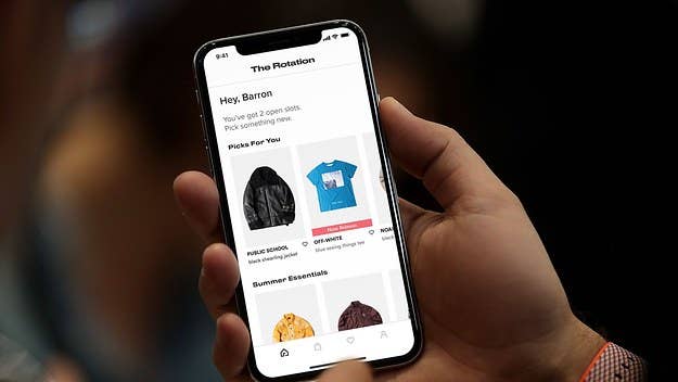The app was launched by two college pals who lamented the "mental baggage" that came with spending unnecessarily large amounts of money on streetwear.