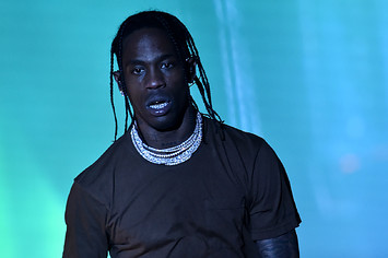 Travis Scott performs during the 2019 Rolling Loud music festival.
