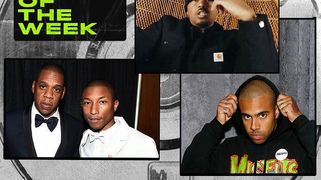 The best new music this week includes songs from Pharrell, Jay-Z, Nas, Vic Mensa, and more. 